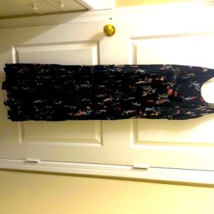 Torrid Maxi Dress size 1 Black Floral